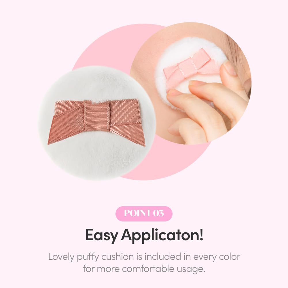 ETUDE Lovely Cookie Blusher #BE101 Ginger Honey Cookie 4g | Glowing & Natural Powder Blush with Long-Lasting Sebum Control | Easy Application | Puffy Cushion for a Lovely Makeup Look