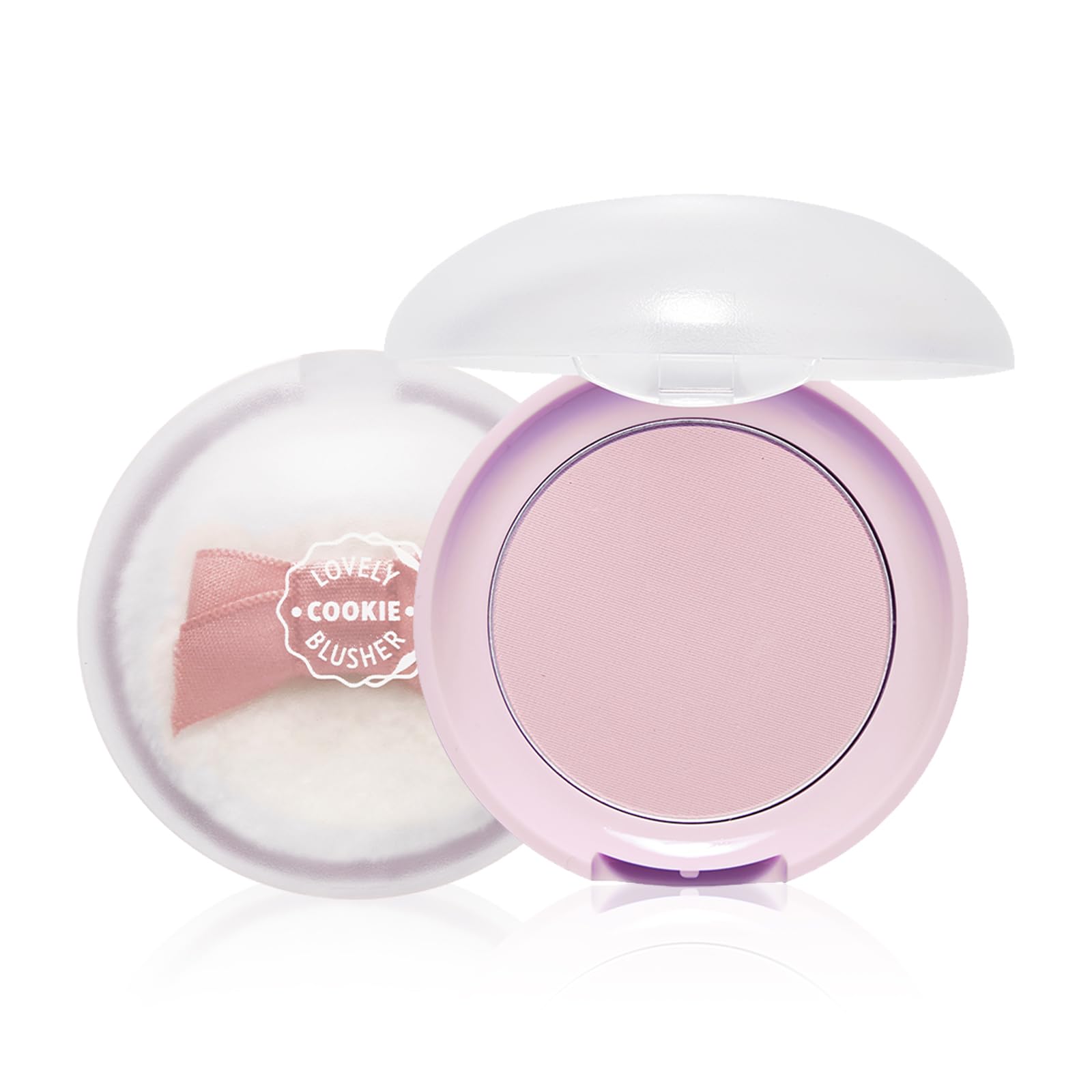 ETUDE Lovely Cookie Blusher #BE101 Ginger Honey Cookie 4g | Glowing & Natural Powder Blush with Long-Lasting Sebum Control | Easy Application | Puffy Cushion for a Lovely Makeup Look